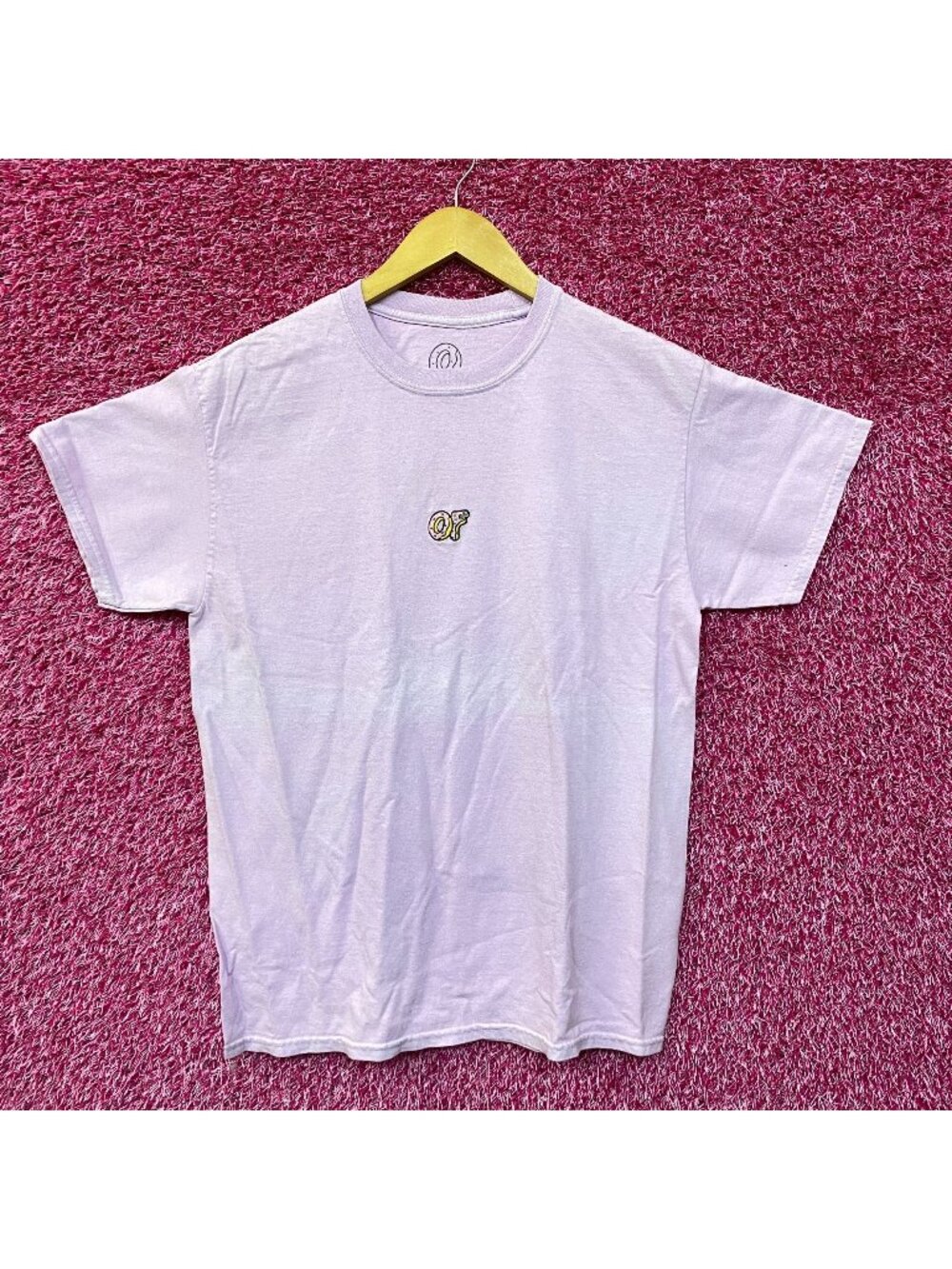 Odd future Embroidered Logo Purple Tshirt size Medium